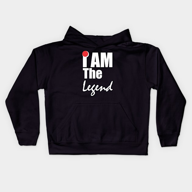 i am the legend Kids Hoodie by Qasim